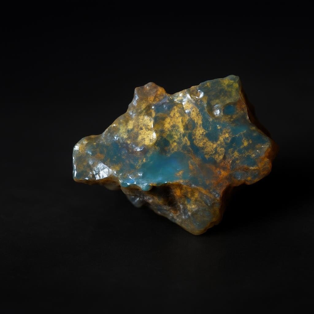 Authentic Sky Blue Dominican Amber Rough Specimen Chunk 66mm 29.5g – photo 6