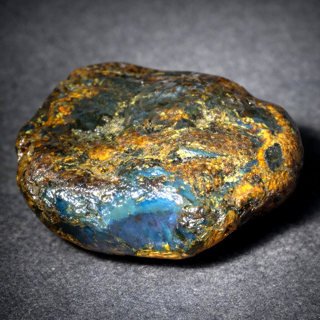 Outstanding Natural Dominican Clear Green Blue Amber Rough Specimen 60mm 36.6g