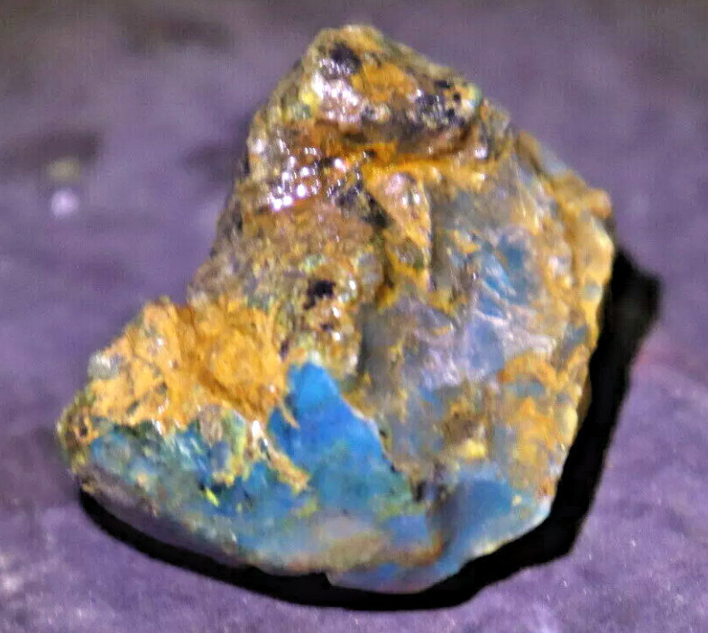 Genuine Dominican Blue Amber Rough Specimen natural Stone 41mm 11g – photo 4