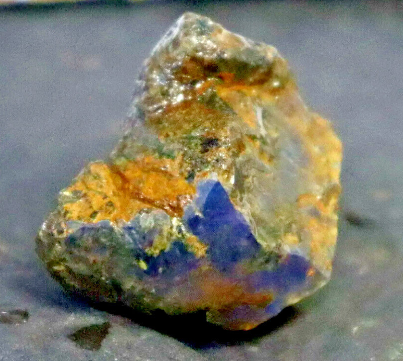 Genuine Dominican Blue Amber Rough Specimen natural Stone 41mm 11g – photo 5