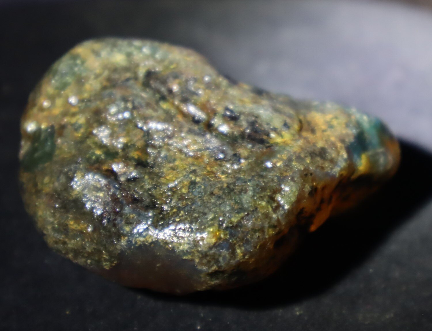 Beautiful Natural Dominican Clear Yellow Green Amber Rough Specimen 58mm 35.3g – photo 10