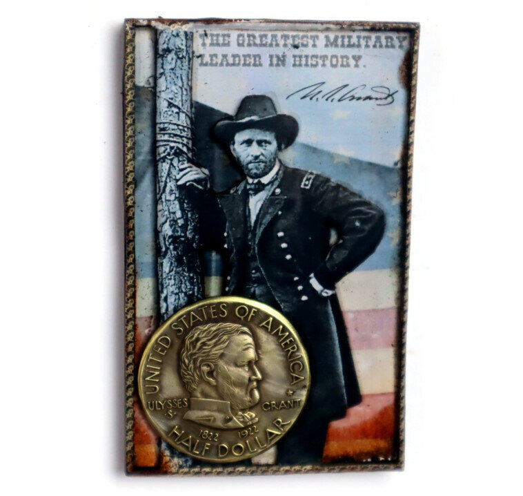 Ulysses S. Grant: Civil War Hero 18th US President Commemorative Silver p. Coin – photo 11