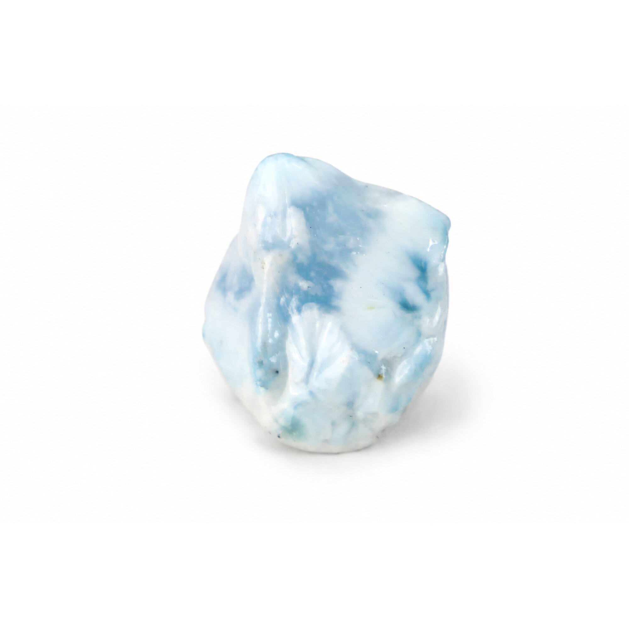 light blue Natural Dominican Larimar chunk Rough Specimen 31 mm – photo 5