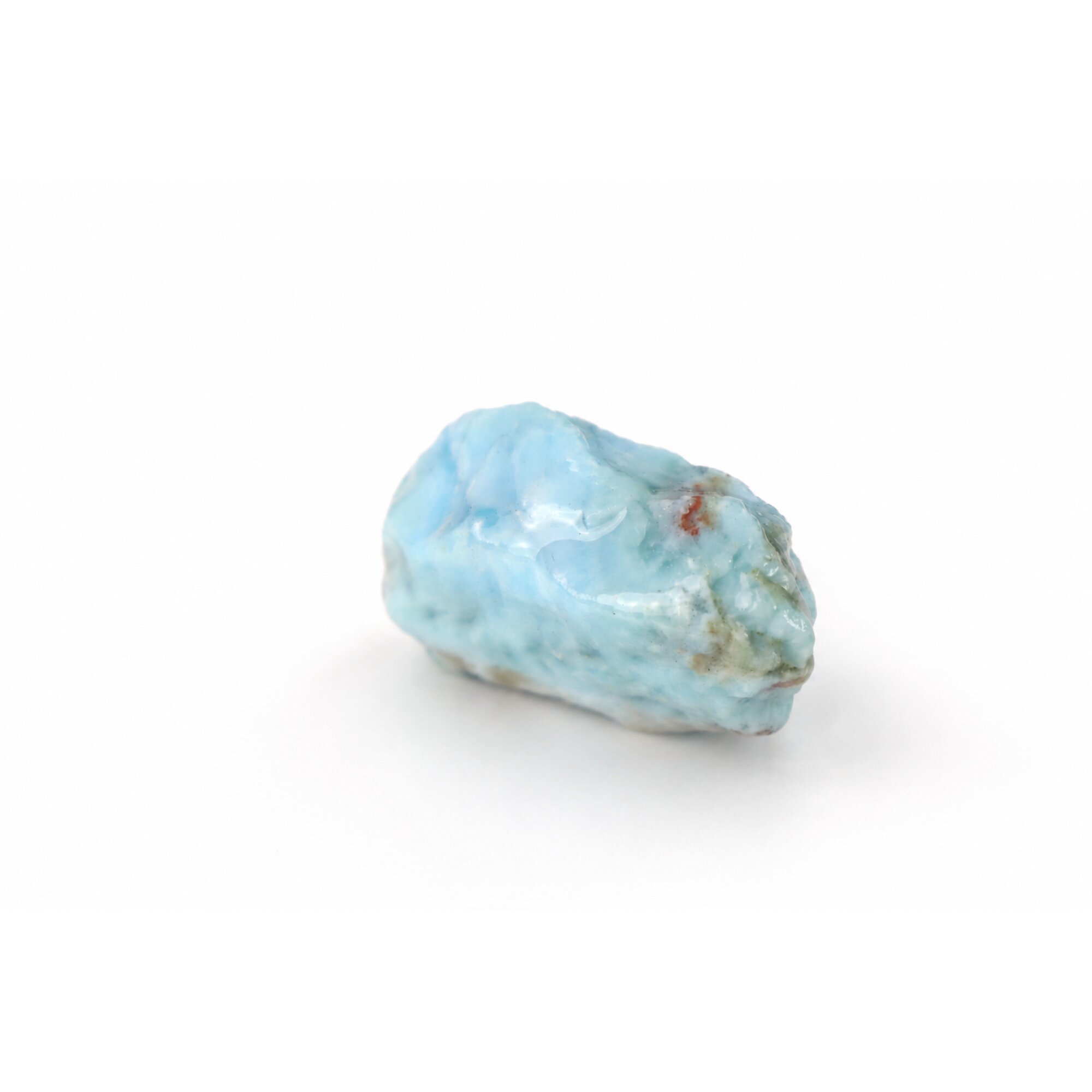 light blue Natural Dominican Larimar chunk Rough Specimen 26 mm – photo 5