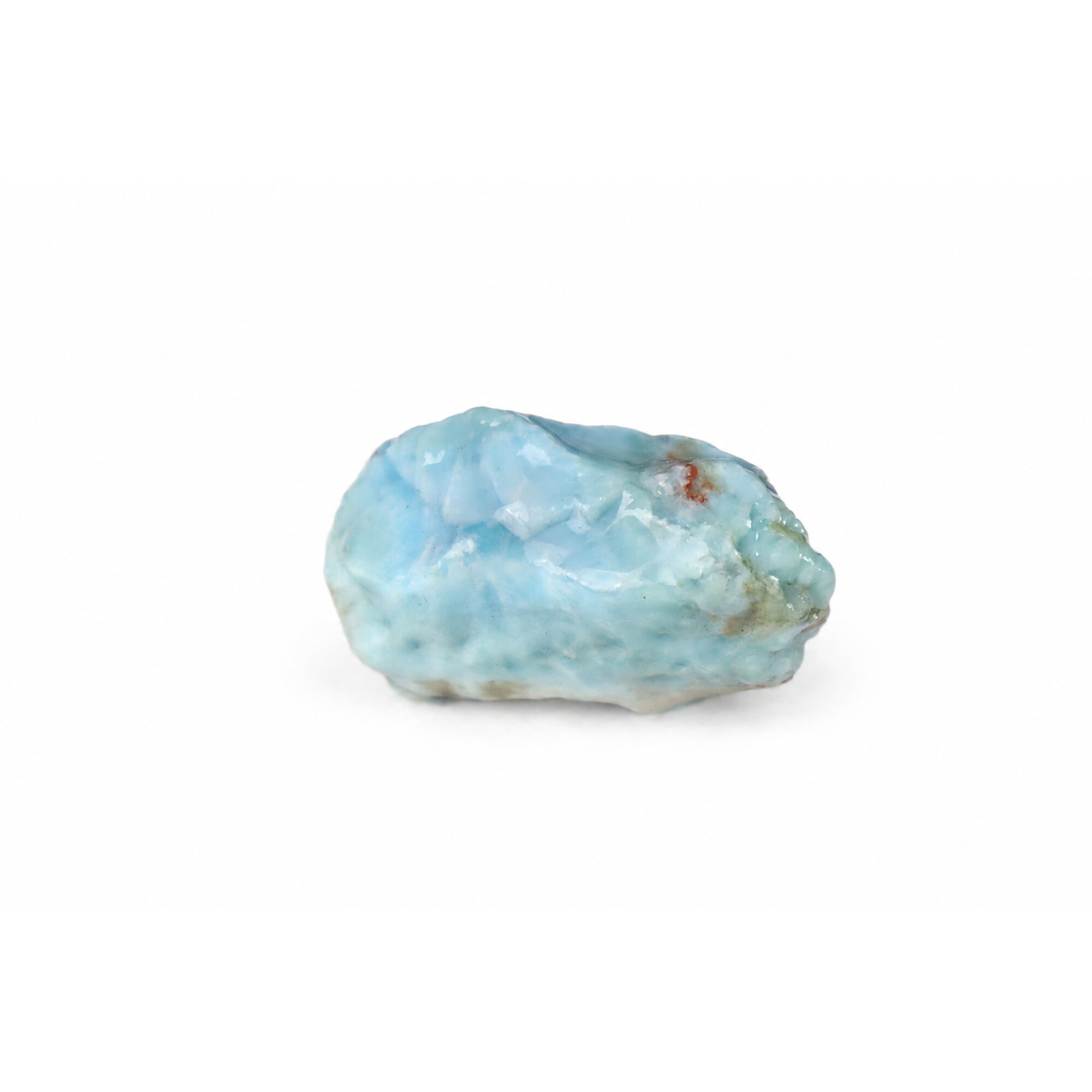 light blue Natural Dominican Larimar chunk Rough Specimen 26 mm – photo 6