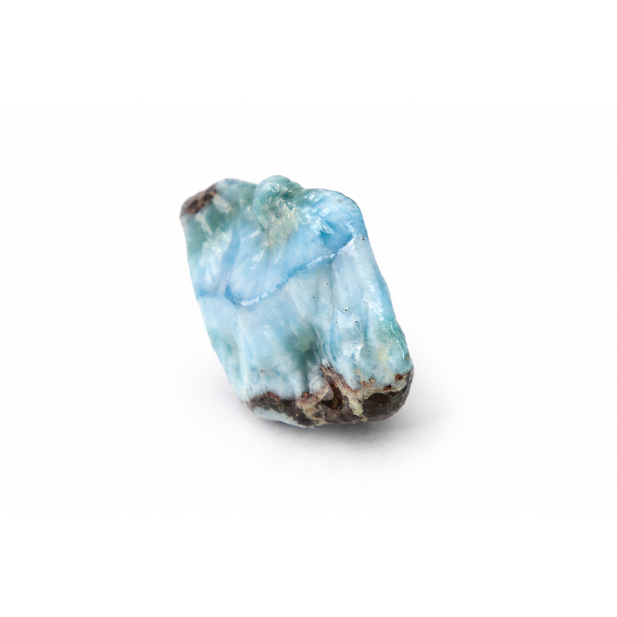 ocean blue Natural Dominican Larimar chunk Rough Specimen 47 mm – photo 5