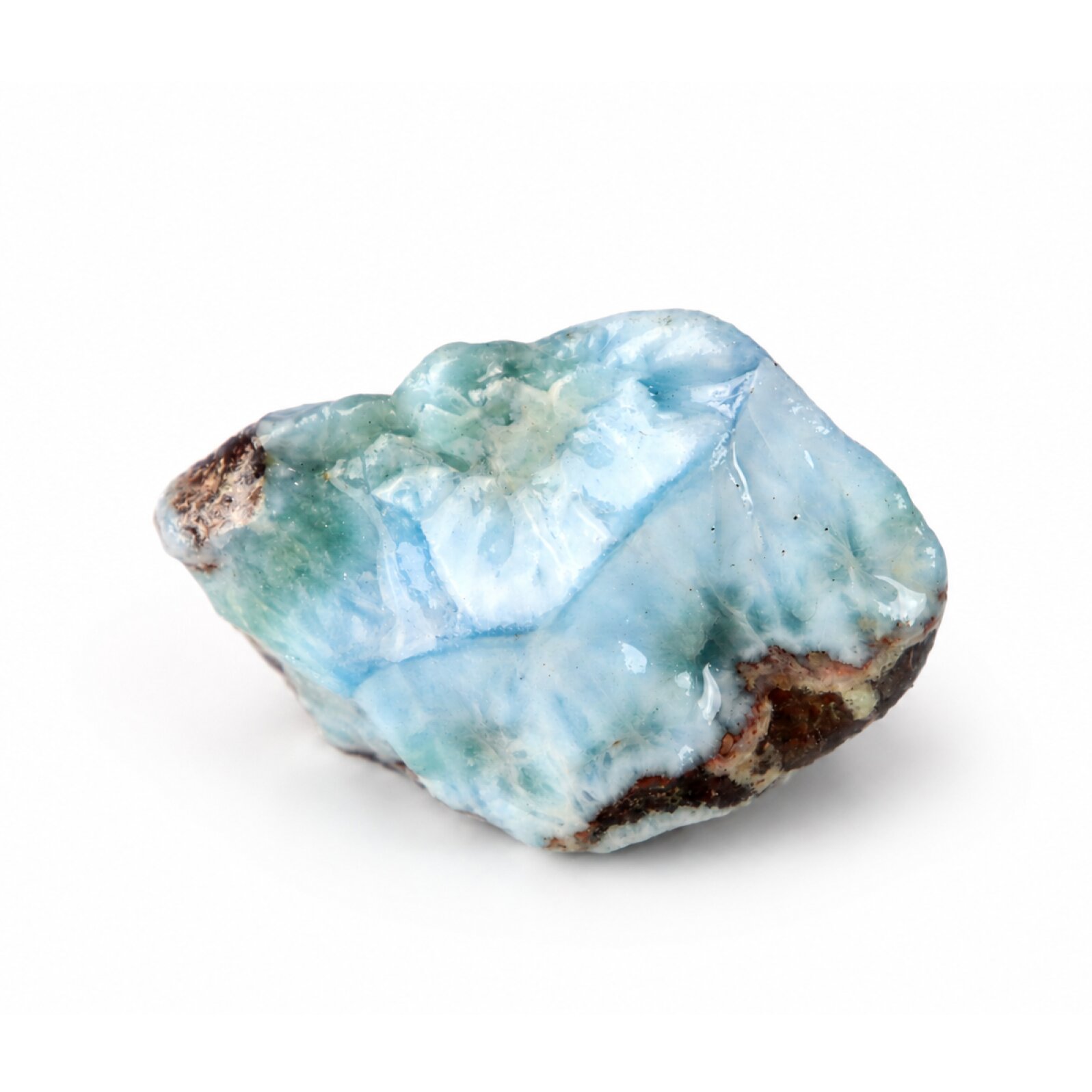 ocean blue Natural Dominican Larimar chunk Rough Specimen 47 mm – photo 8