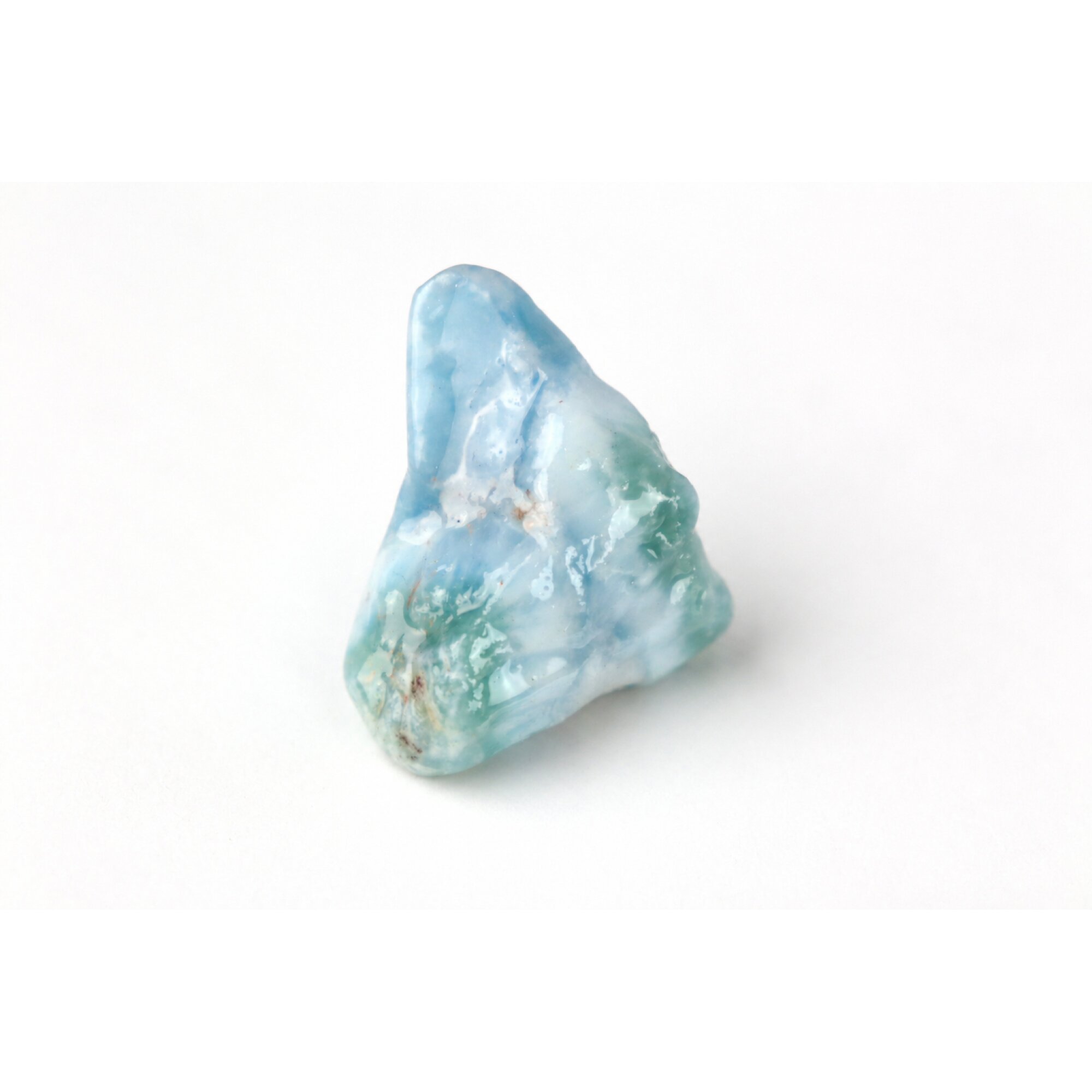 ocean blue Natural Dominican Larimar chunk Rough Specimen 40 mm – photo 5