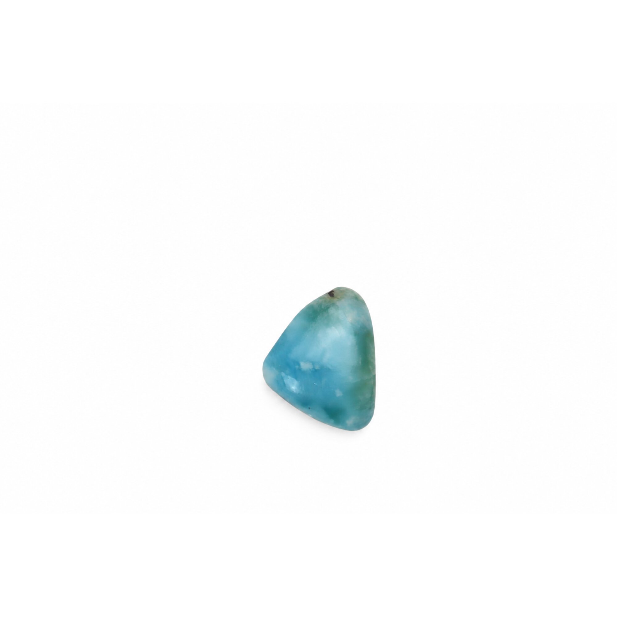 Genuine Handcrafted Polished: Natural Dominican Larimar Cabochon 20mm – photo 3
