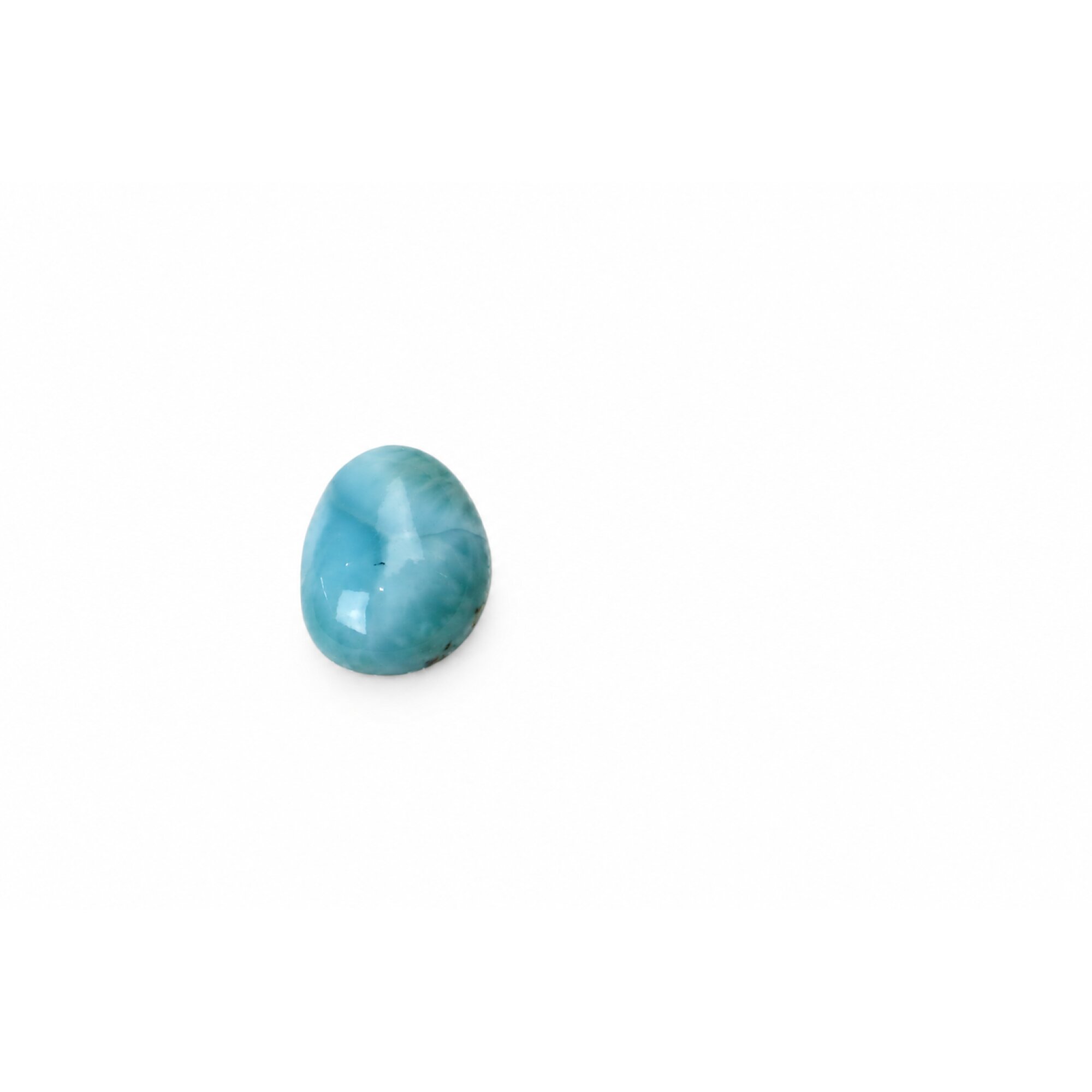 Artisan Made sky blue larimar Polished 17mm – photo 4