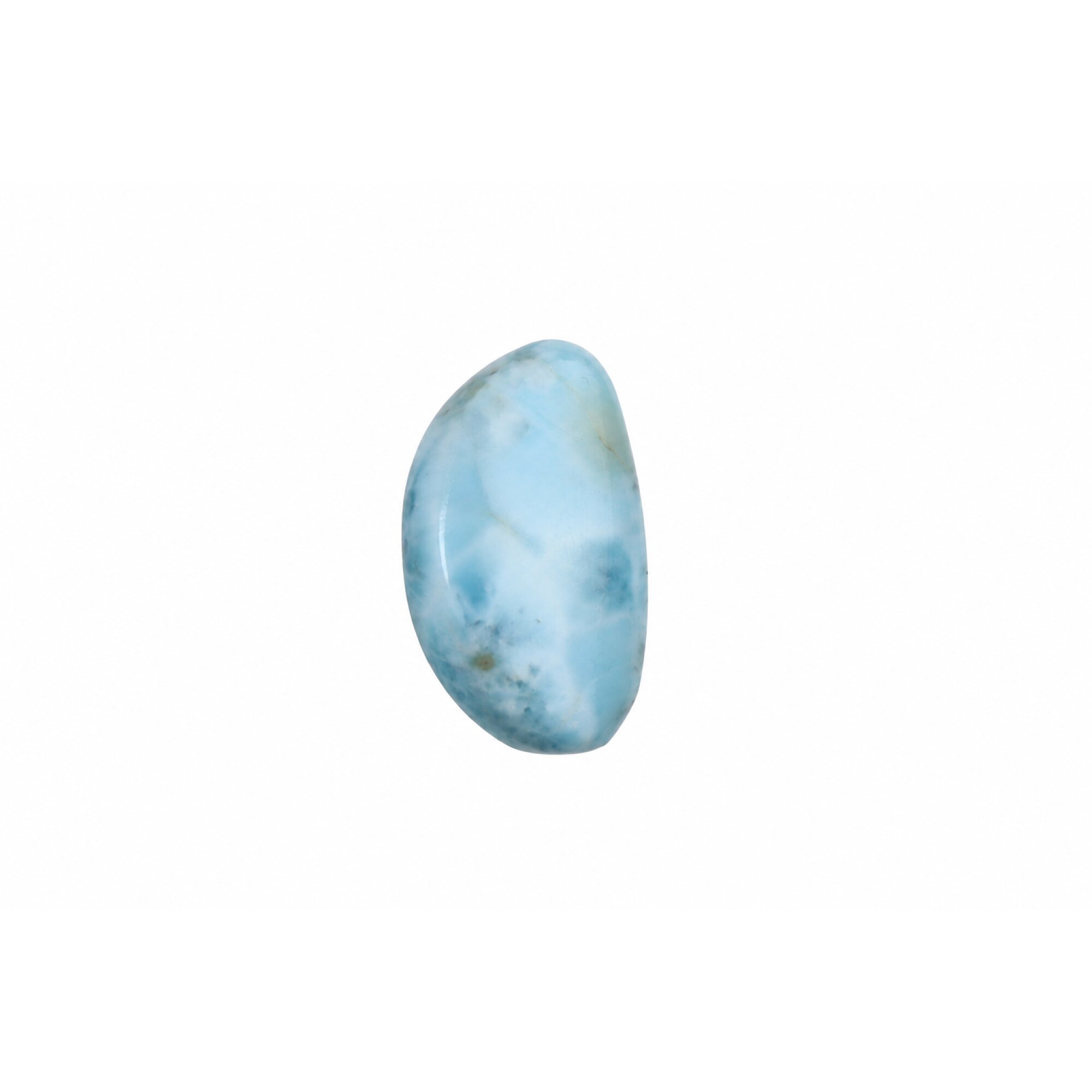 Genuine Handcrafted Polished Larimar Cabochon 24mm – photo 2