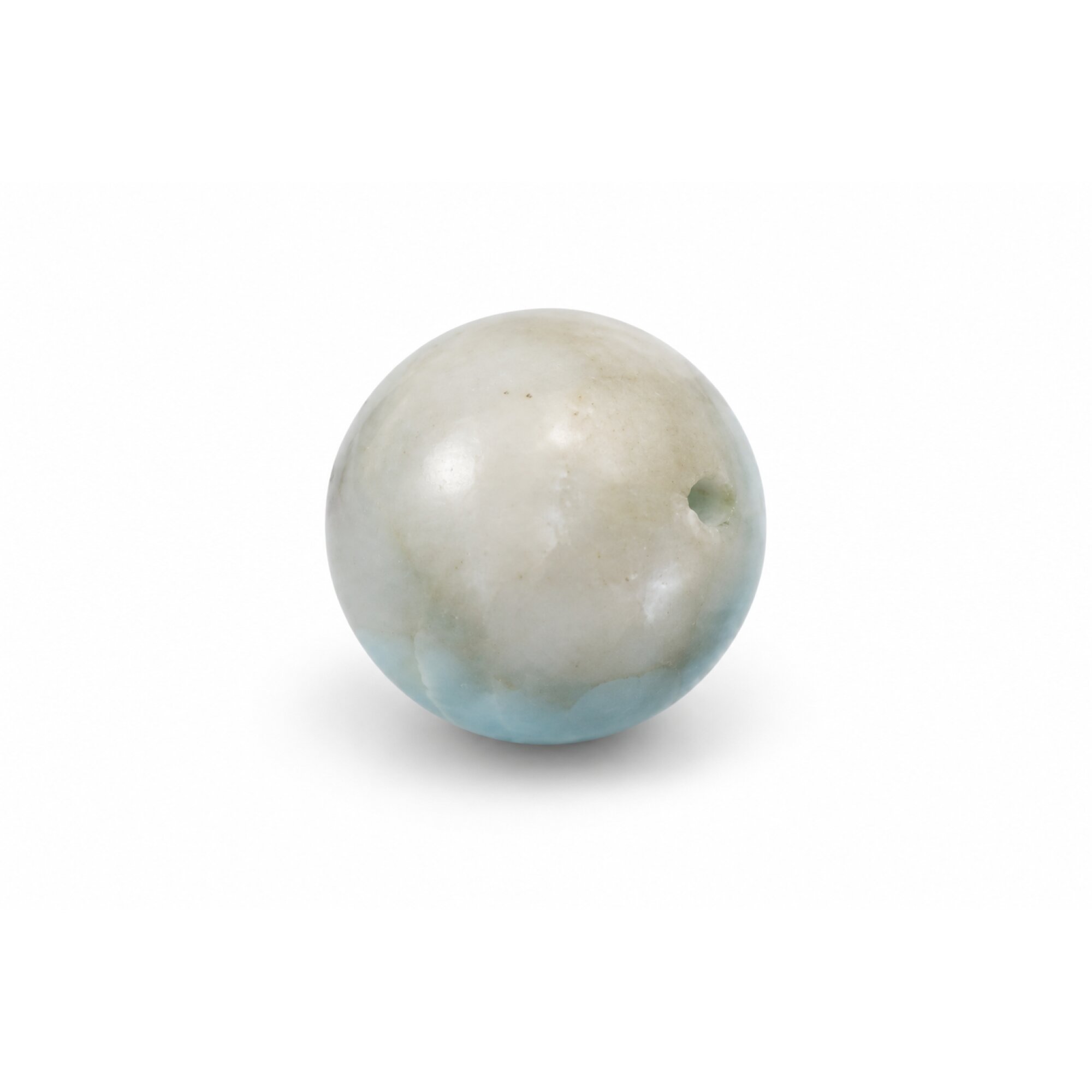 Genuine light blue Dominican Larimar bead 13.2mm – photo 2