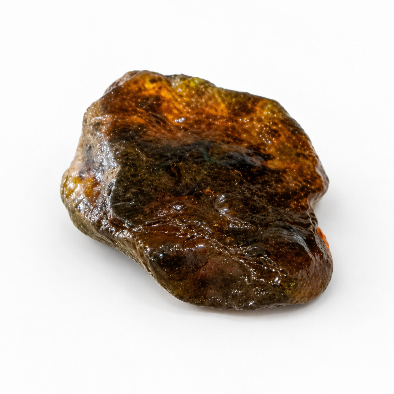 Genuine Sky Blue Dominican Amber Rough Specimen Chunk 65mm 28.9g – photo 13