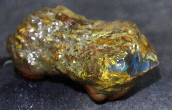 Exquisite Natural Dominican Clear Green Blue Amber Rough Specimen 58mm 25g – photo 7