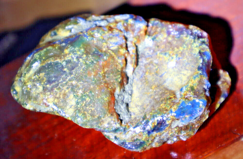Impressive Natural Dominican Clear Green Blue Amber Rough Specimen 66mm 42.9g – photo 2