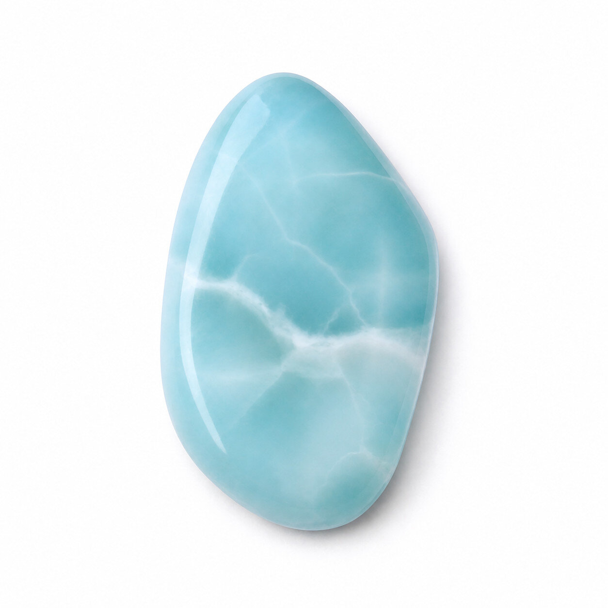 Lovely Natural Light Blue Larimar Cabochon 23mm